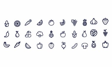 Meyve ve Sebze Simgeleri