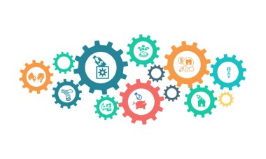 Finans Simgesi vektör tasarımı 