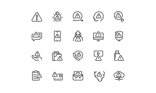 Uyarı simgesi vektör tasarımı 