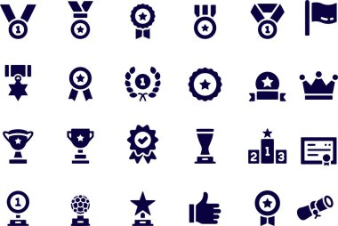 Ödüller İlgili Vektör Simgeleri 