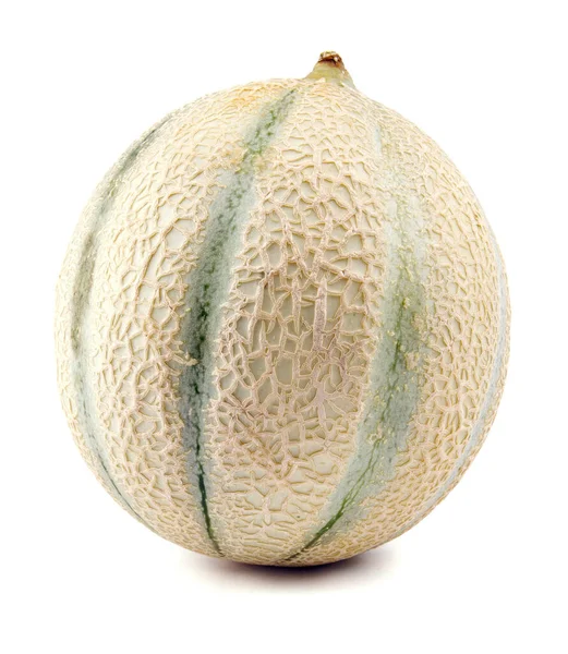 Melone Melone Sfondo Bianco — Foto Stock