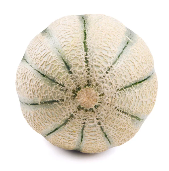 Melone Melone Isolato Fondo Bianco — Foto Stock