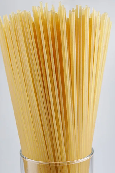 Paquete Espaguetis Cristalería Vaso Espagueti —  Fotos de Stock