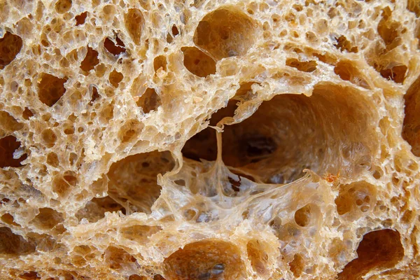 切片面包的表面是闭合的 艺术面包 — 图库照片