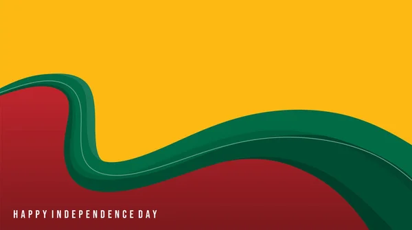 Design Fundo Abstrato Três Cores Para Dia Independência Lituânia Bom — Vetor de Stock