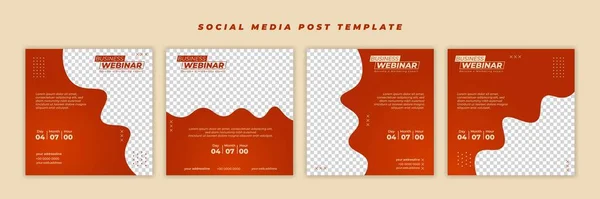 Pürüzsüz zigzag tasarımlı sosyal medya şablonu. Çevrimiçi reklam tasarımı için iyi bir şablon.