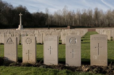 Fransa (Dünya Savaşı bir askeri mezar Yard)