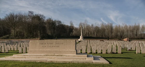 Military Grave Yard in France (world war one) — Stock Photo, Image