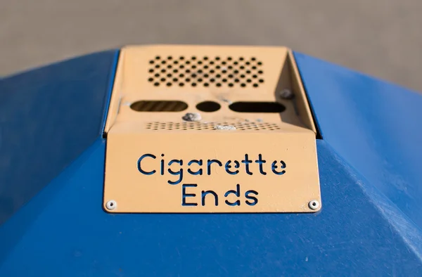 A Public Ashtray - Cigarette Ends — Stock Photo, Image