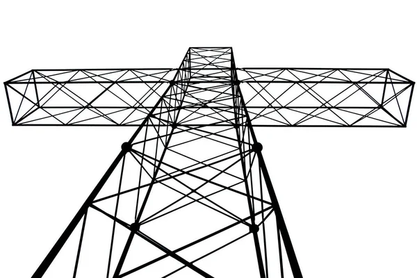 Metalen Kruis Tegen Overbelichte Achtergrondverlichting — Stockfoto