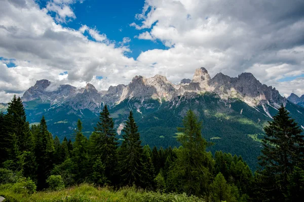 Dolomitler San Martino Castrozza Trento Talya — Stok fotoğraf