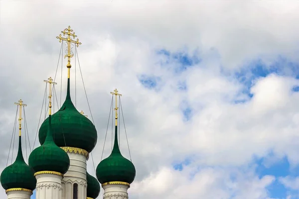 Russia Rostov July 2020 종교적 하늘을 배경으로 — 스톡 사진