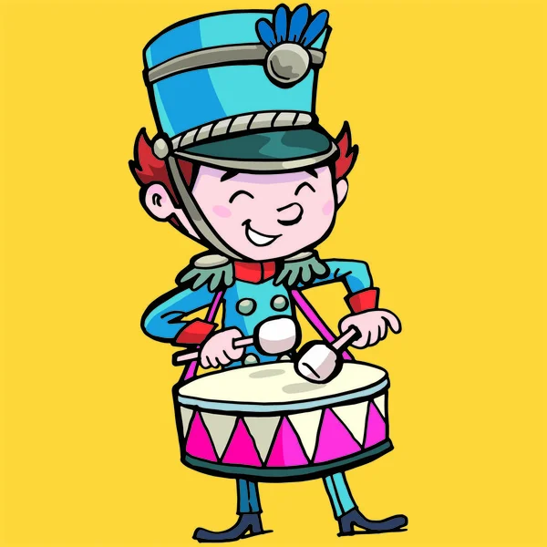 Little drummer boy, Royaltyfree Little drummer boy Vector Images