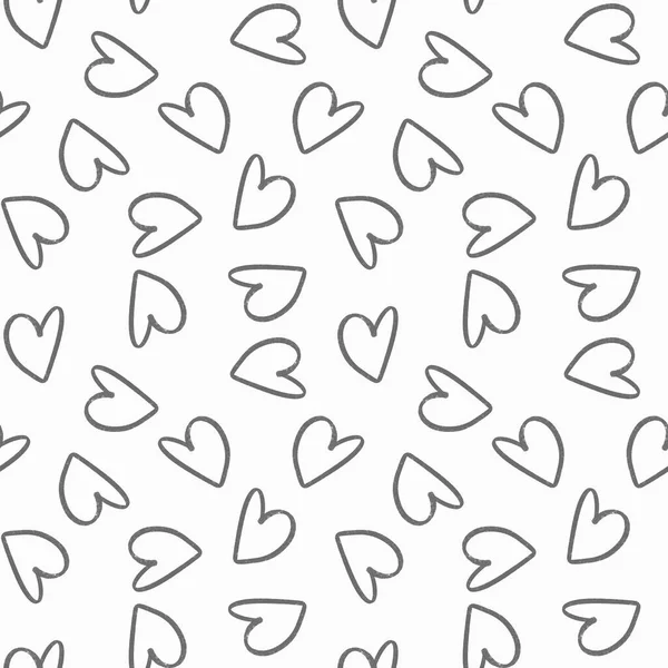 Seamless Background Hearts Vintage Style Bright Background Fabrics Paper Wallpaper — Stock Photo, Image