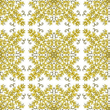 Süslerle süslenmemiş döşeme deseni. Mutfak duvarı veya banyo seramik döşeme dokusu.