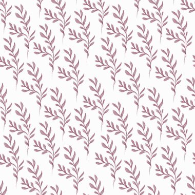 Çiçeksel elementlerle suluboya kusursuz desen. Tasarımınız için el yapımı samimi ögeler koleksiyonu.