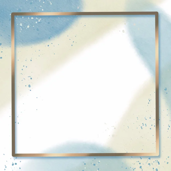Formas Geométricas Para Fundo Cartaz Tinta Pastel Quadro Quadrado Branco — Fotografia de Stock