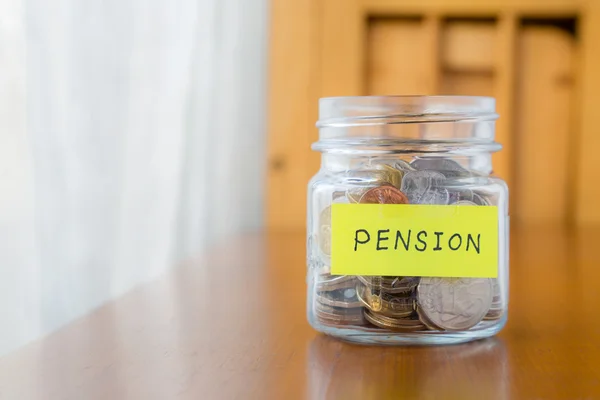 Pension and retirement income — Stock Photo, Image