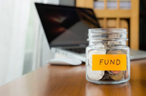Investment fund saving plan — Stock Photo, Image