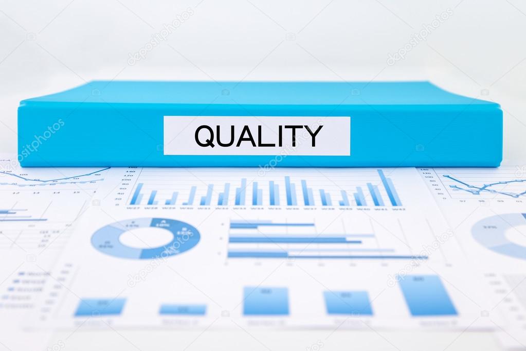 Quality management plan with, graphs, charts and business evalua