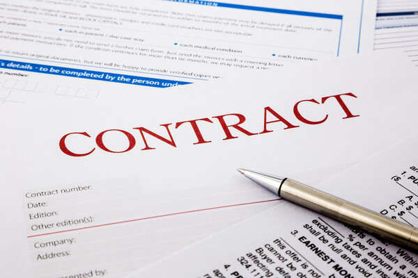 форма договора
