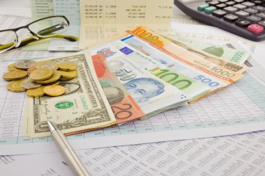 para birimi ve kağıt para Dünya