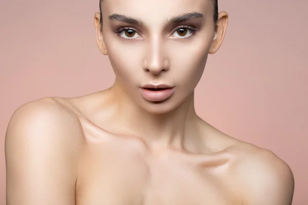 Maquillaje femenino como arte — Foto de Stock