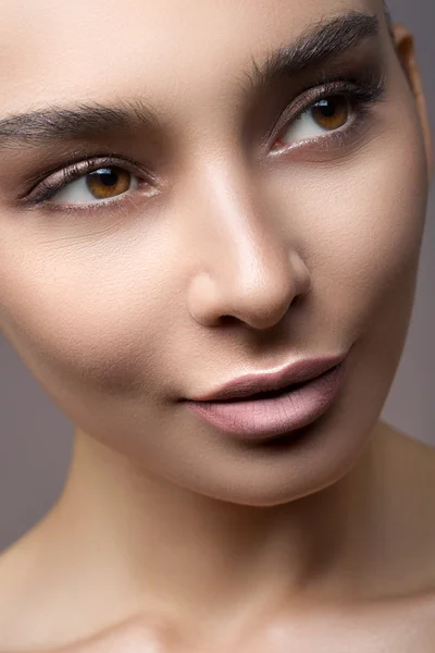 Frauen-Make-up als Kunst — Stockfoto