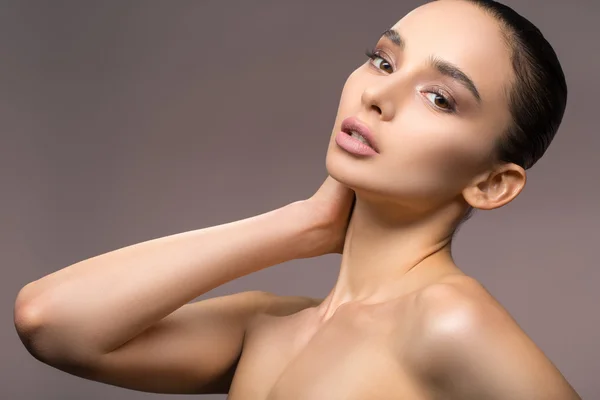 Vrouwen make-up als een kunst — Stockfoto