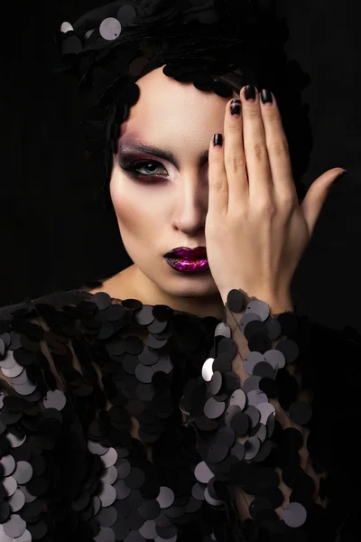 Black lady — Stock Photo, Image