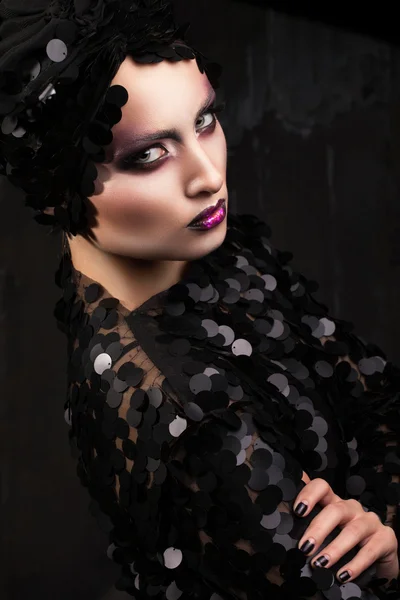 Black lady — Stock Photo, Image