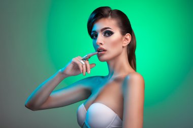 Güzellik ve parlaklık zümrüt