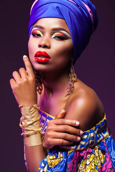 Beleza africana quente — Fotografia de Stock