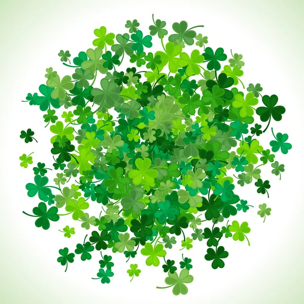 Fundo do Dia de St. Patricks. Ilustração vetorial — Vetor de Stock