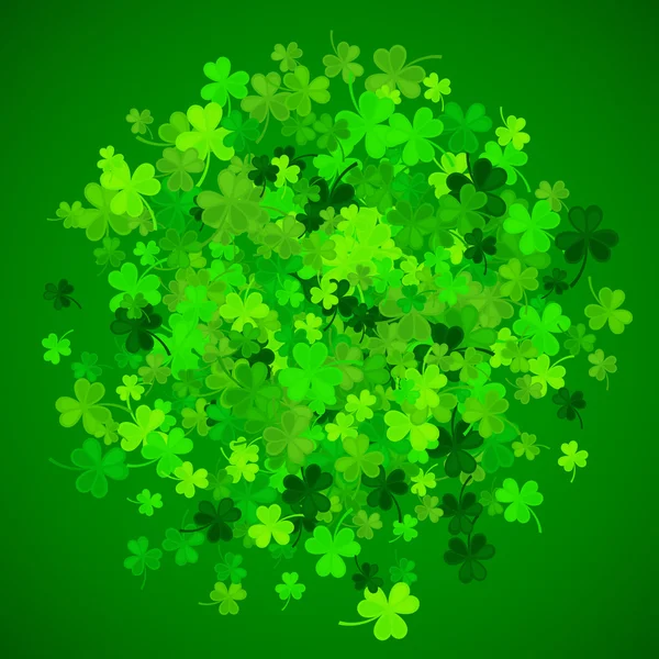 Fundo do Dia de St. Patricks. Ilustração vetorial — Vetor de Stock