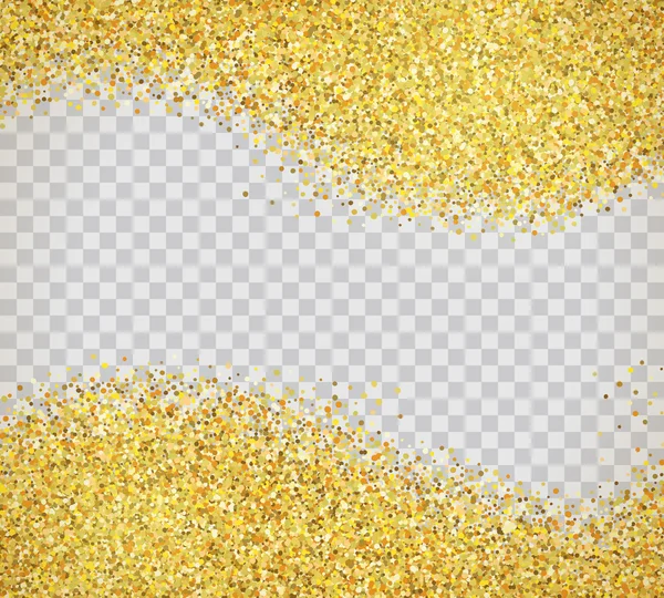 Textura de brillo dorado con destellos — Archivo Imágenes Vectoriales