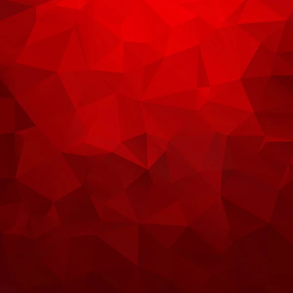 Abstract red geometric triangle background. — Stock Vector