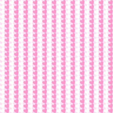 Sevgililer günü seamless modeli. illüstrasyon