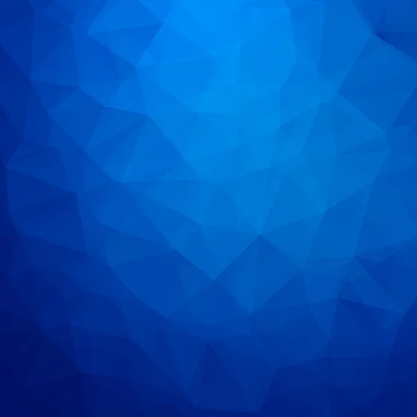 Résumé fond triangle géométrique bleu . — Image vectorielle