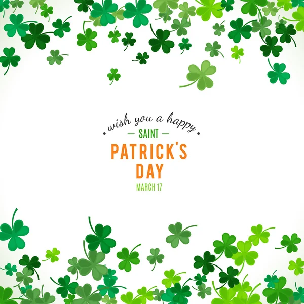 St Patricks Day background. illustration — Stockfoto