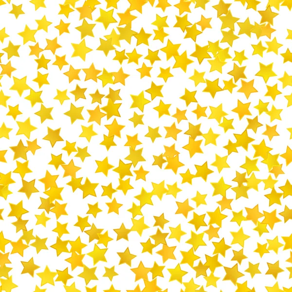 Abstract yellow star background. Vector illustration — Stock Vector