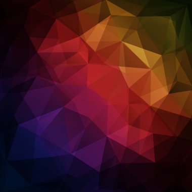 Soyut geometrik üçgen koyu arka plan.