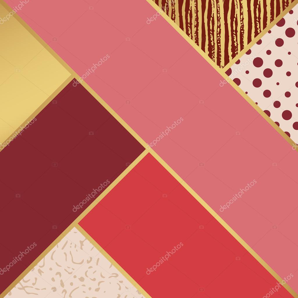 Sfondo carino forma Struttura verniciata a mano Decorazione di sfondo retr² Scatola decorativa Cartolina di pennello Colori bianco e nero