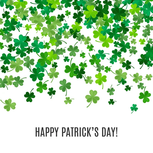 St Patricks Day background. illustration — 图库照片