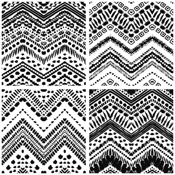 Hand drawn painted seamless pattern. — Stock Photo, Image