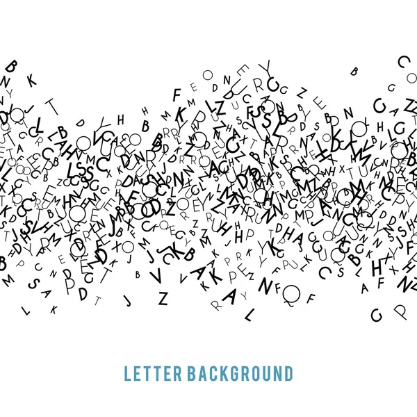 Абстрактная рамка орнамента черного алфавита на белом фоне — стоковое фото