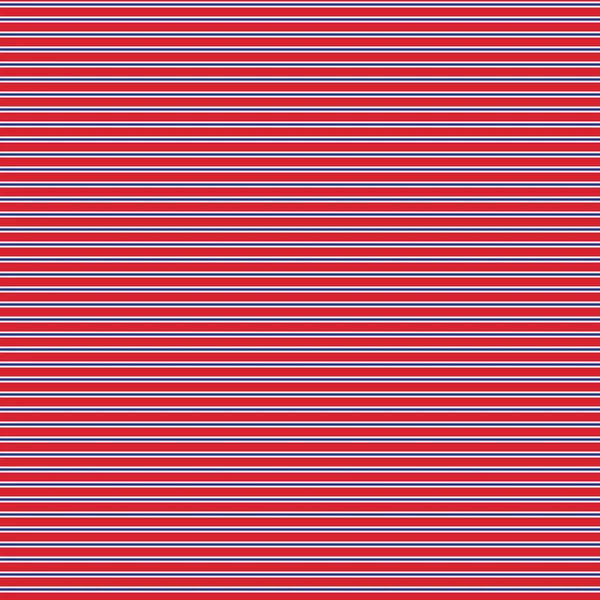 Patriotique rouge, blanc, bleu motif géométrique sans couture — Image vectorielle