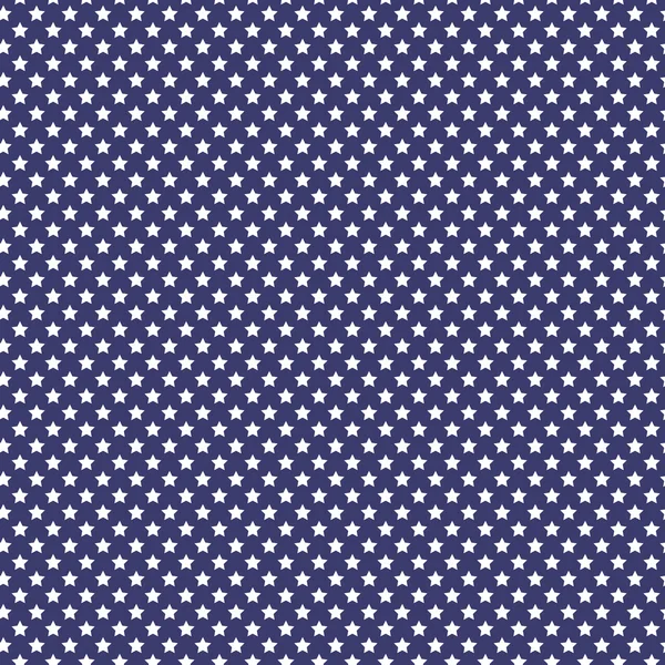 Patriotique blanc, motif géométrique bleu sans couture — Image vectorielle