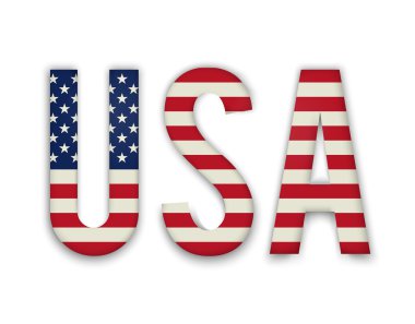 Parlak form düğmesi simgesi Amerikan Amerika Birleşik Devletleri bayrağı.