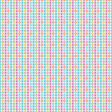 Bebek pozisyonu için parlak renkli seamless modeli